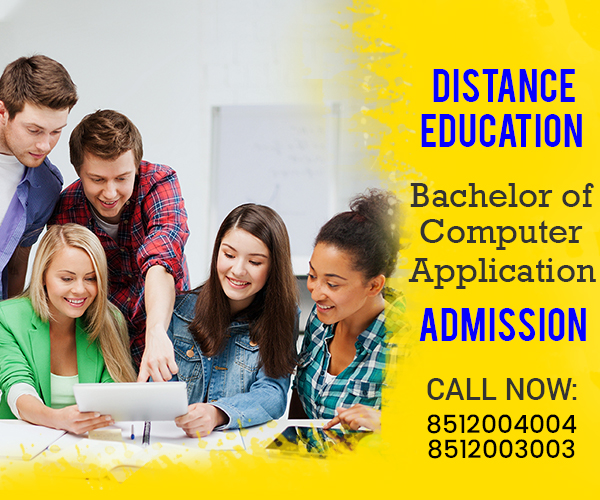 Distance Education learning BA BBA BCA Admission 20232024. Apply