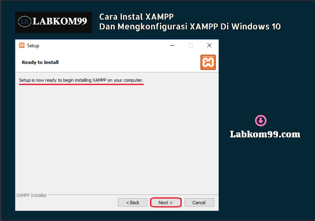 Cara Instal XAMPP Dan Mengkonfigurasi XAMPP Di Windows 10