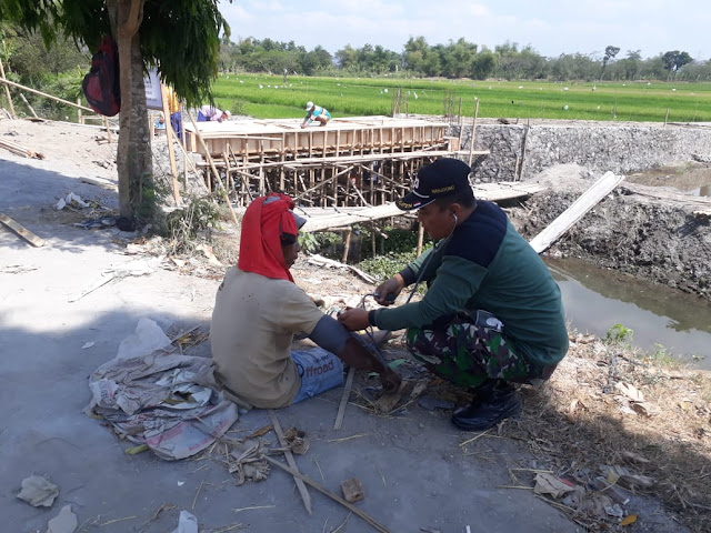 Tenaga Kesehatan Dampingi Warga di Lokasi TMMD Reg 105 Kodim Klaten