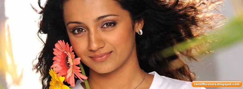 My India FB Covers: Trisha FB Cover