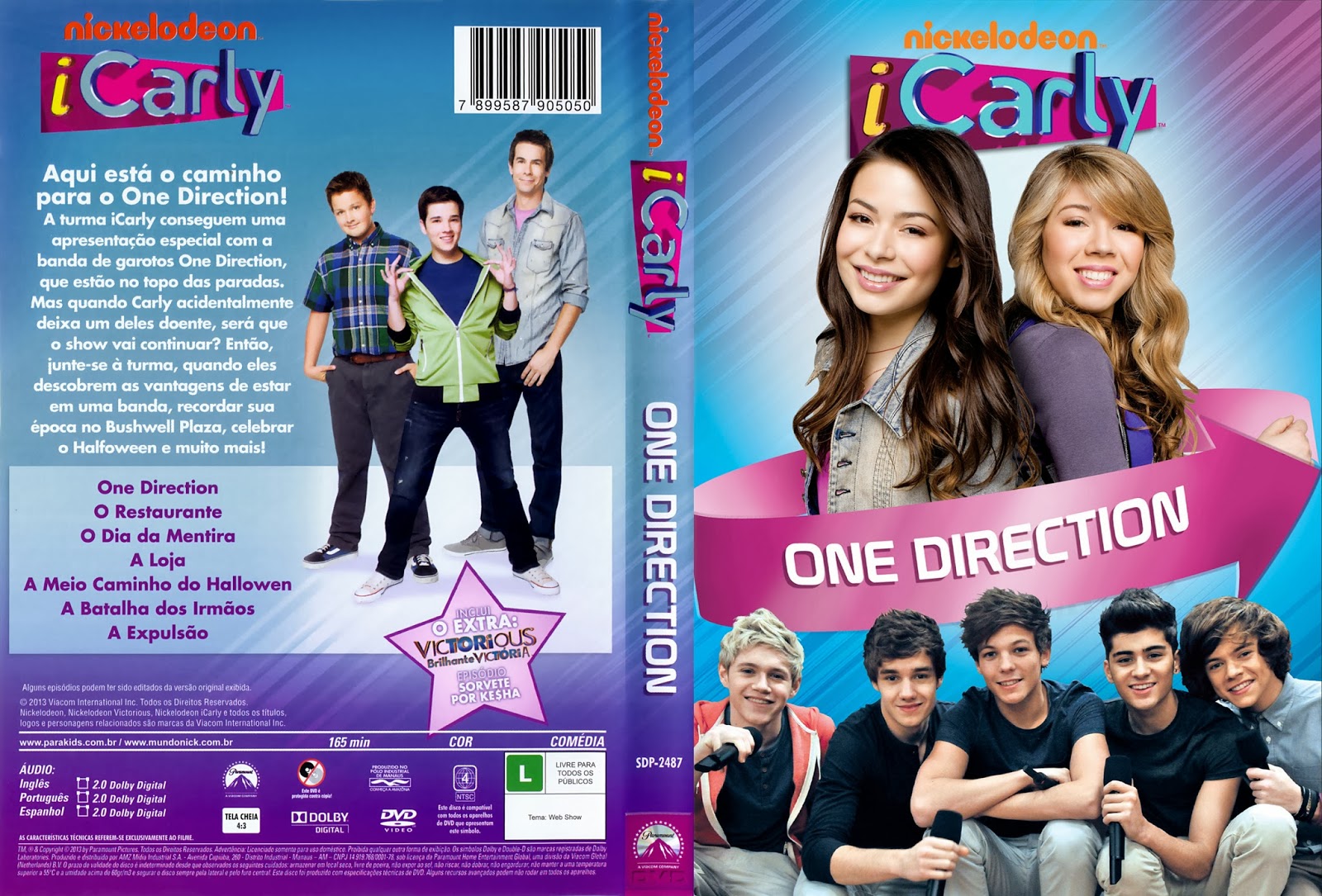 Mais Capas: ICarly - One Direction