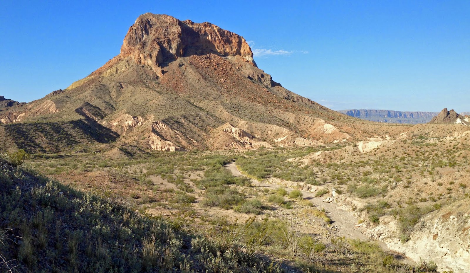 Tuff Canyon Overlook And Trail At Big Bend National Park