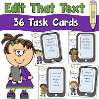  Edit That Text Task Cards