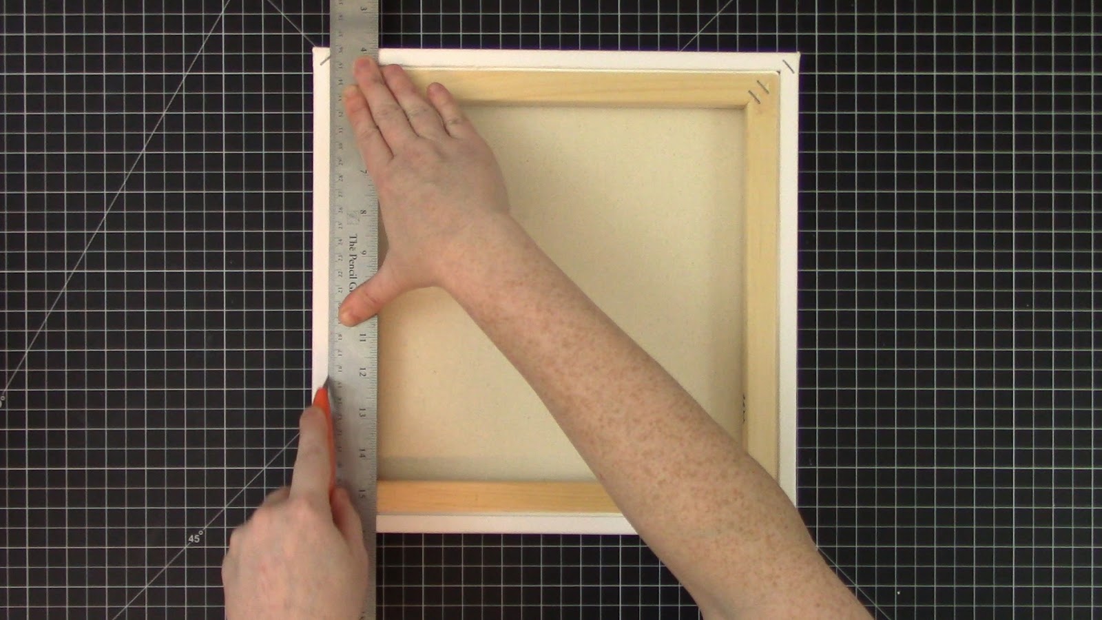 Reverse Canvas with Heat Transfer Vinyl Tutorial Silhouette School