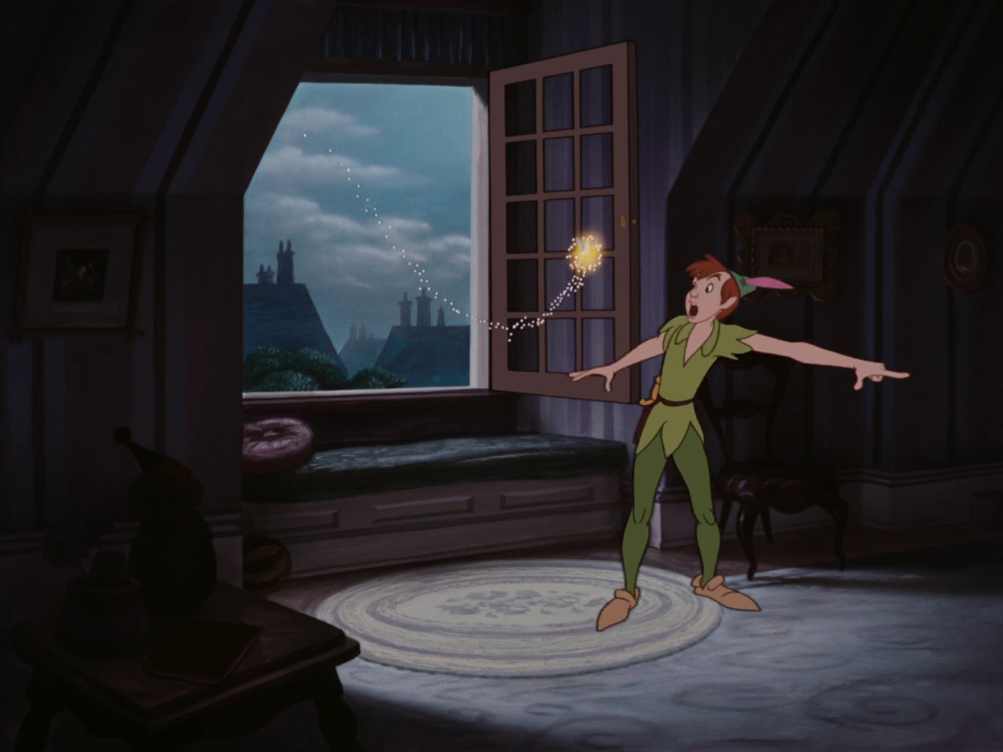 Где живет пэн. Peter Pan 1953 screencaps.