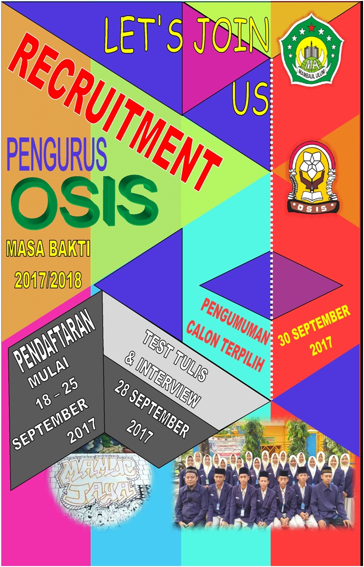 Paling Inspiratif Contoh Pamflet Pendaftaran Osis Little