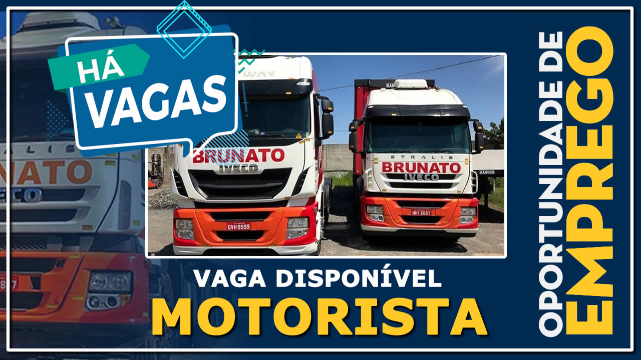 vaga para motorista