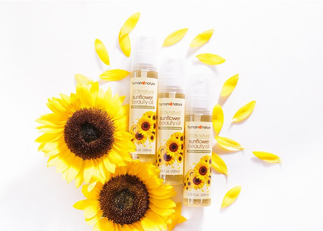 Perawatan Natural dan Alami dengan Sunflower Beauty Oil dari Human Nature