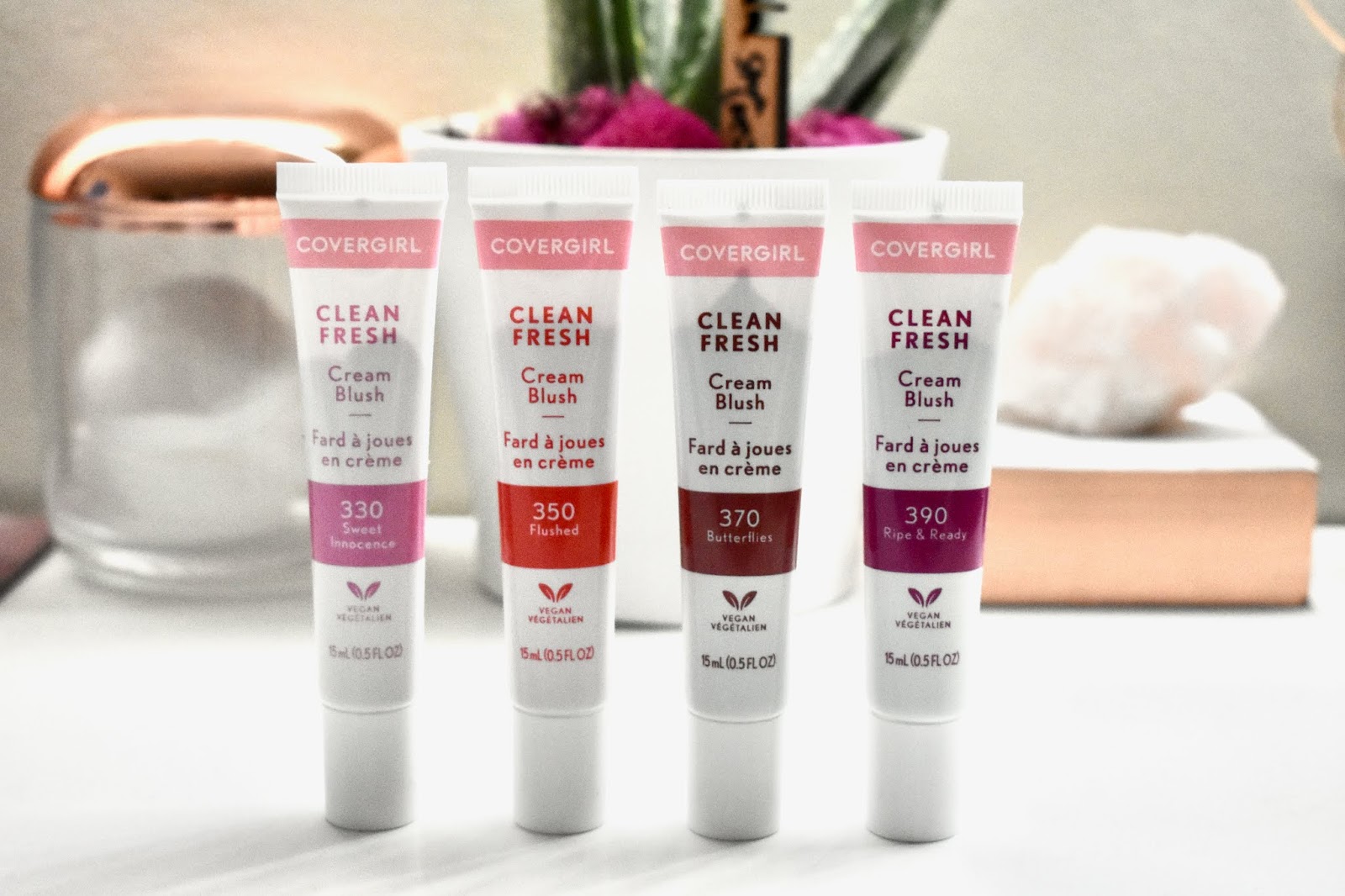 Aquaheart Covergirl Clean Fresh Cream Blush Swatches and Review