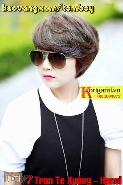 KIỂU TÓC NGẮN TOMBOY ĐẸP DÀNH CHO GƯƠNG MẶT TRÒN MŨM MĨM