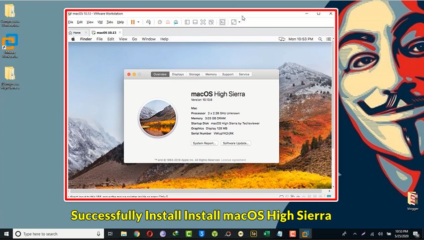 install vmware fusion on mac os x sierra