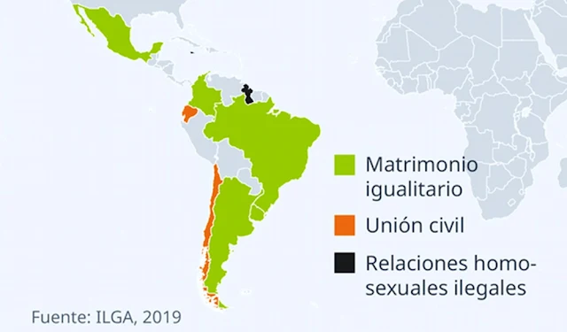 Matrimonio igualitario y Unión Civil en América Latina
