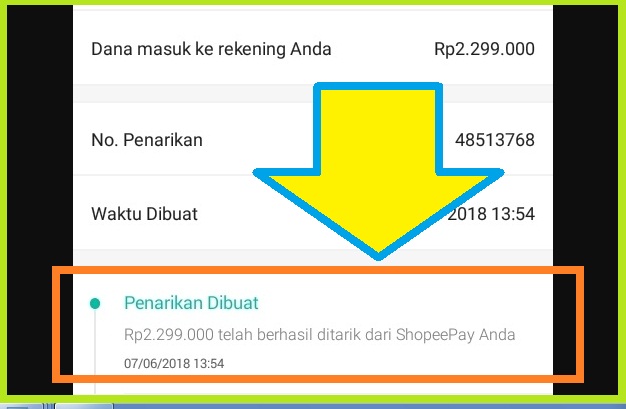 Pemberitahuan Uang Masuk ke Rekening Bank 2 Pemberitahuan Uang Masuk ke Rekening Bank 2