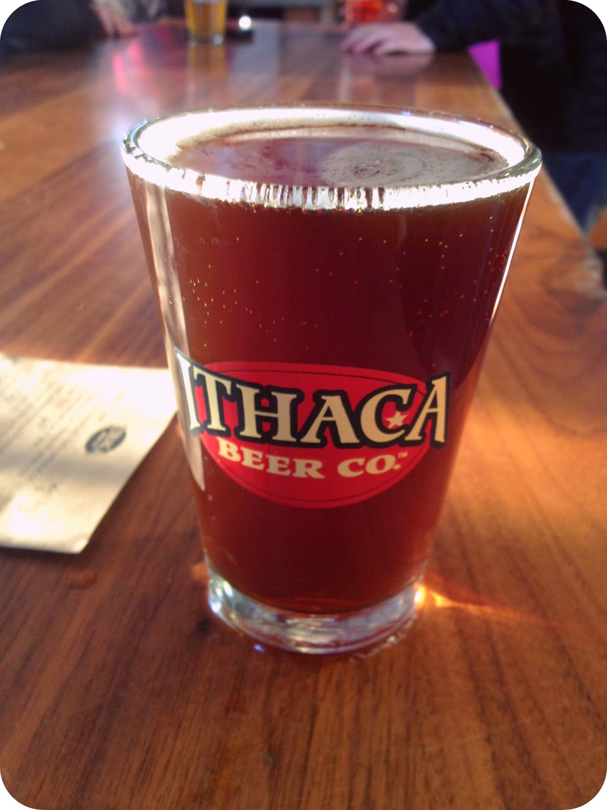 Bubba's Beer Blog 306 Ithaca Beer Co. » Nut Brown on Ash & Golden