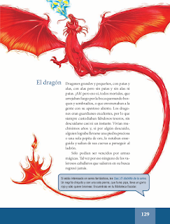El nagual, el unicornio, las sirenas, el dragón - Español Lecturas 5to 2014-2015