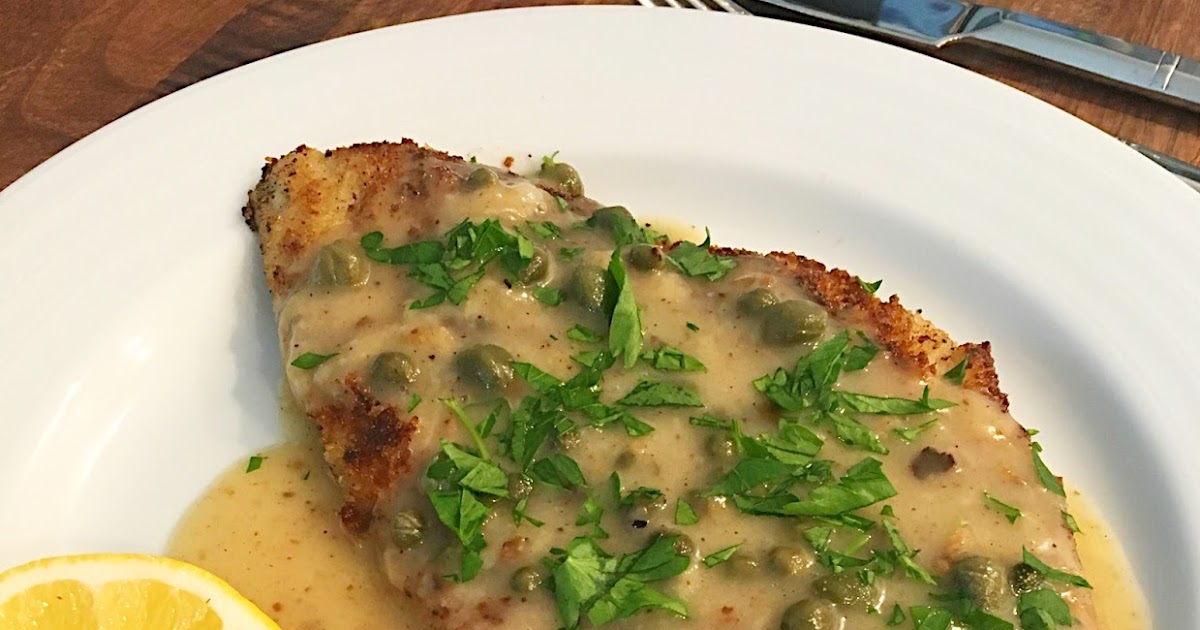 Petrale Sole Dore with Lemon Caper Sauce