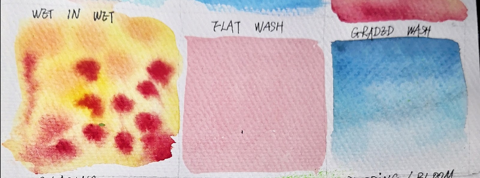 12 watercolor techniques for beginner, How to draw watercolor basic