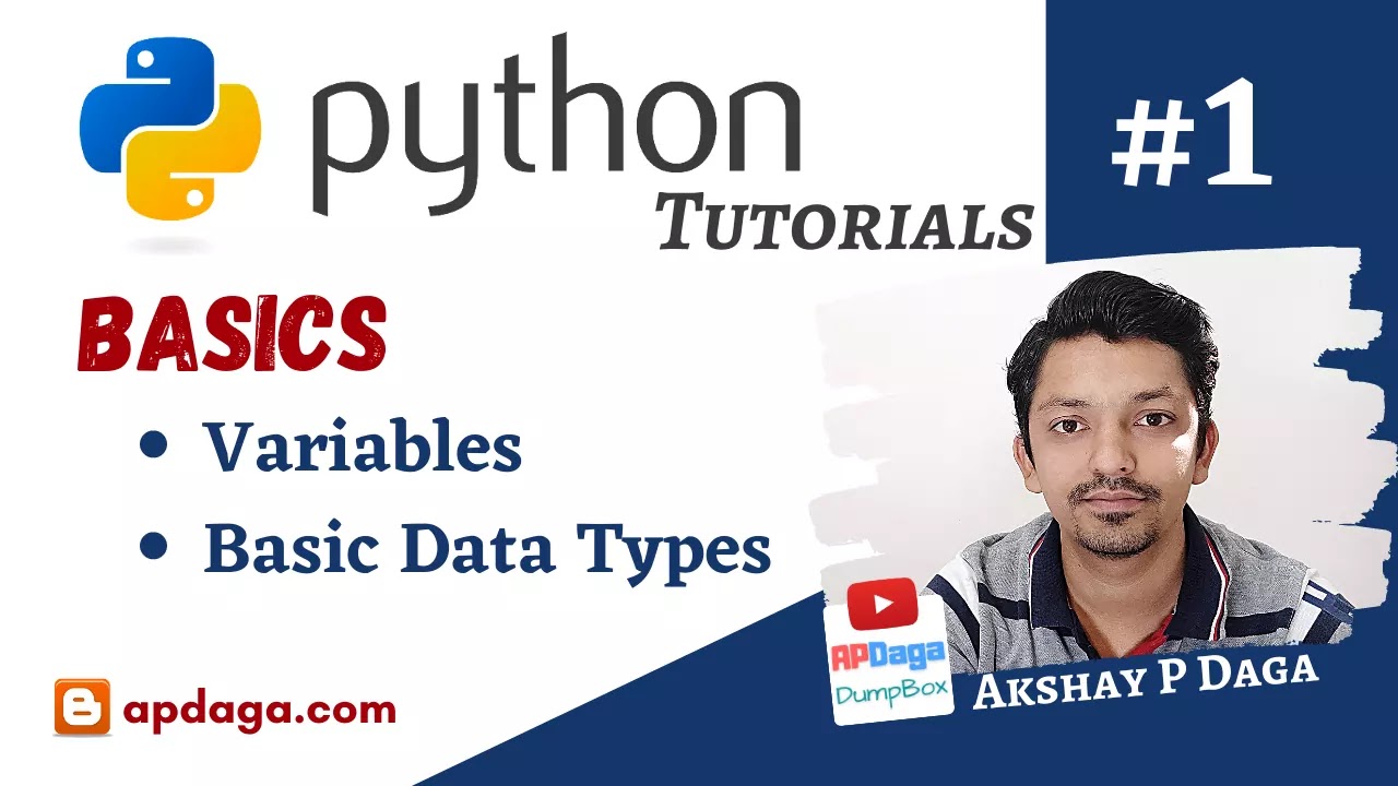 Python #1: Basics (Variables, Print, Basic Data Types, Math Operations ...