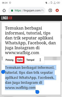 2 Cara Membuat Tulisan Keren Di Bio Instagram Dengan Font Unik - WAFBIG