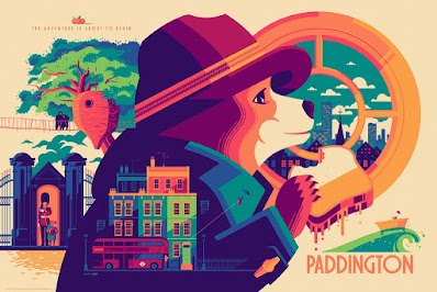 Paddington Screen Print by Tom Whalen x Mondo