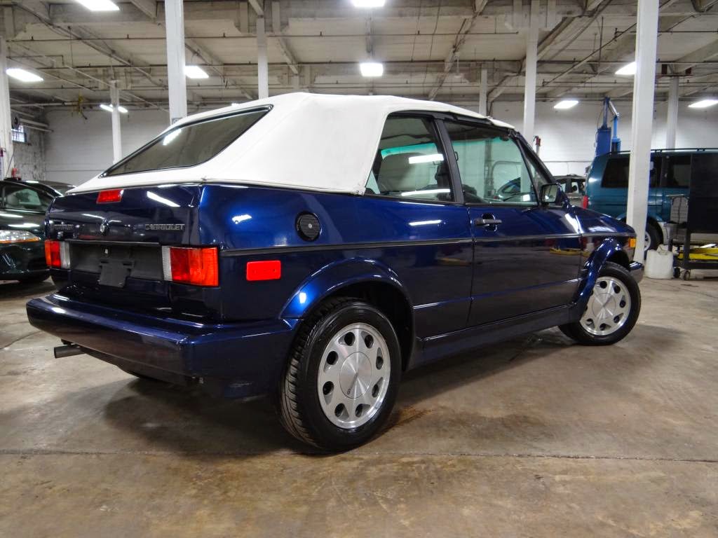 4k: Skinned Rabbit; White Inside: 1993 VW Cabriolet - DailyTurismo