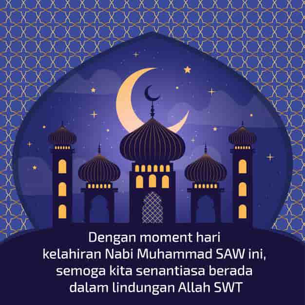 17+ Maulidur Rasul 2020 1442 Poster Pics