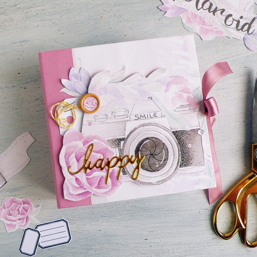 [Scrapbooking] Mini album spina a Cerniera Nascosta Hidden Hinge