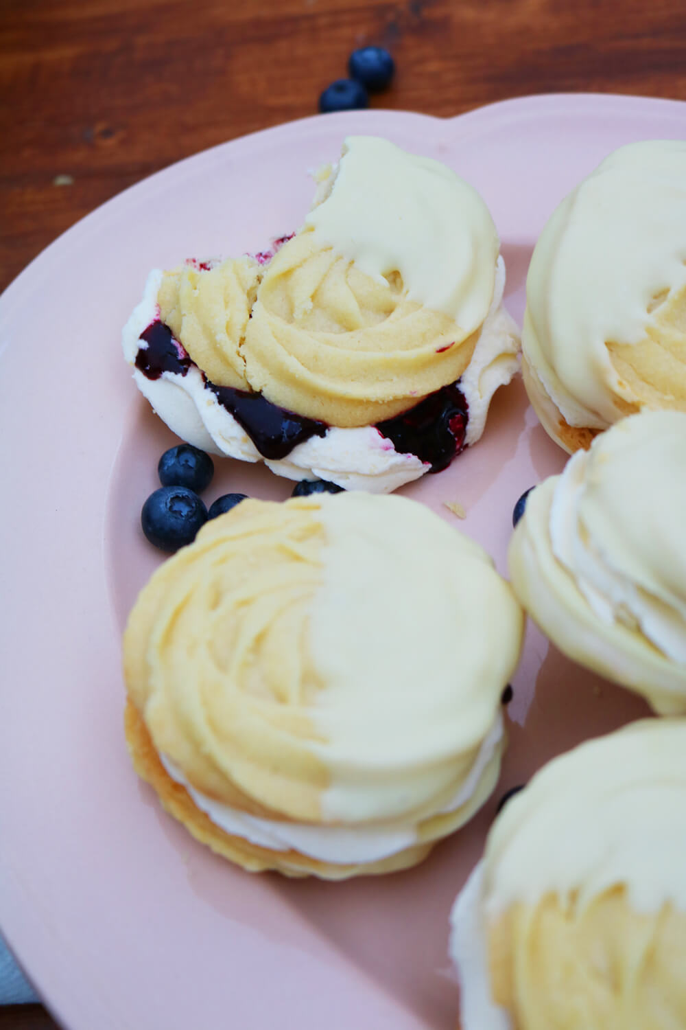 Blueberry Viennese Whirls | Take Some Whisks