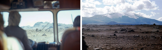 Hekla from Icelandic Mountain Bus Hekla from Icelandic Mountain Bus