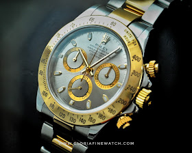 Rolex Daytona TwoTone Slate Grey Dial 