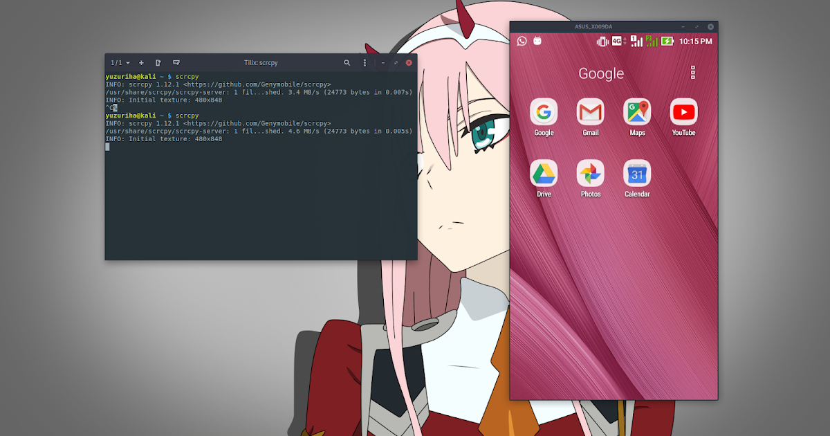 Mirroring Screen Android ke Desktop menggunakan Scrcpy