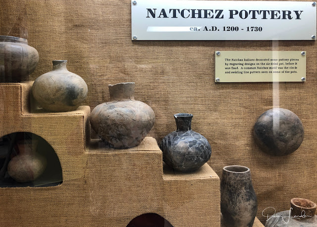 Natchez Pottery at the Grand Village, Natchez. 