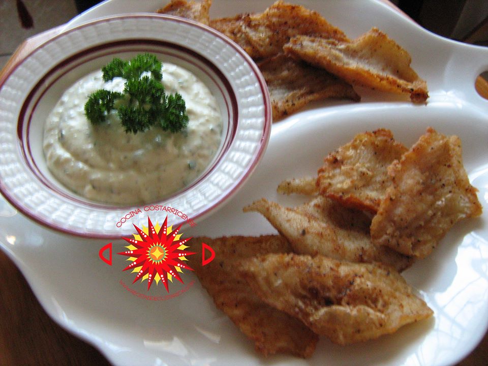 Cocina Costarricense pancitas de tilapia