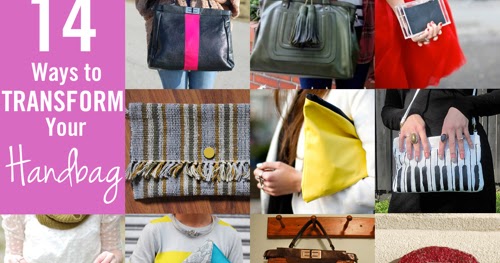 Someday Crafts: 14 Ways to Transform A Bag