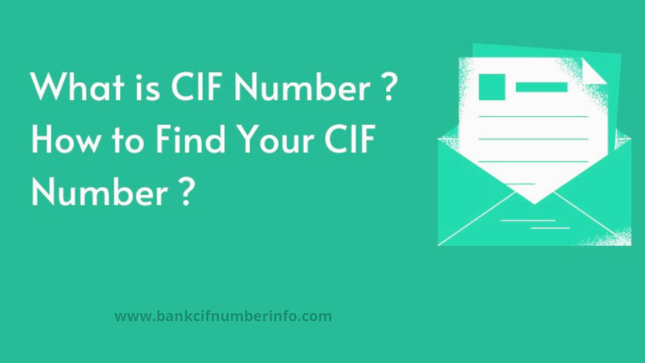 how to check cif number of central bank