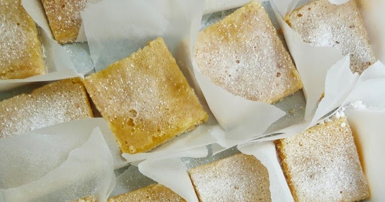 Lemon Bars oder einfach gesagt: saftige Zitronenschnitten und eine ...