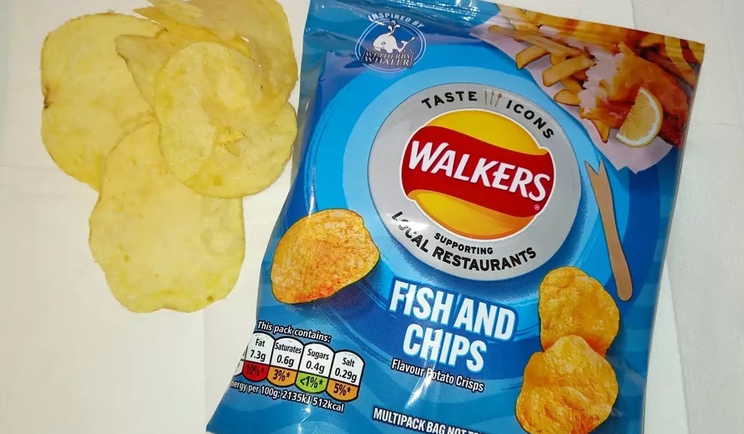 Supersupergirl's Food Reviews Walkers Fish and Chips Crisps