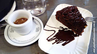 Comer em Roma Comer em ROma bolo chocolate - Comer em Roma