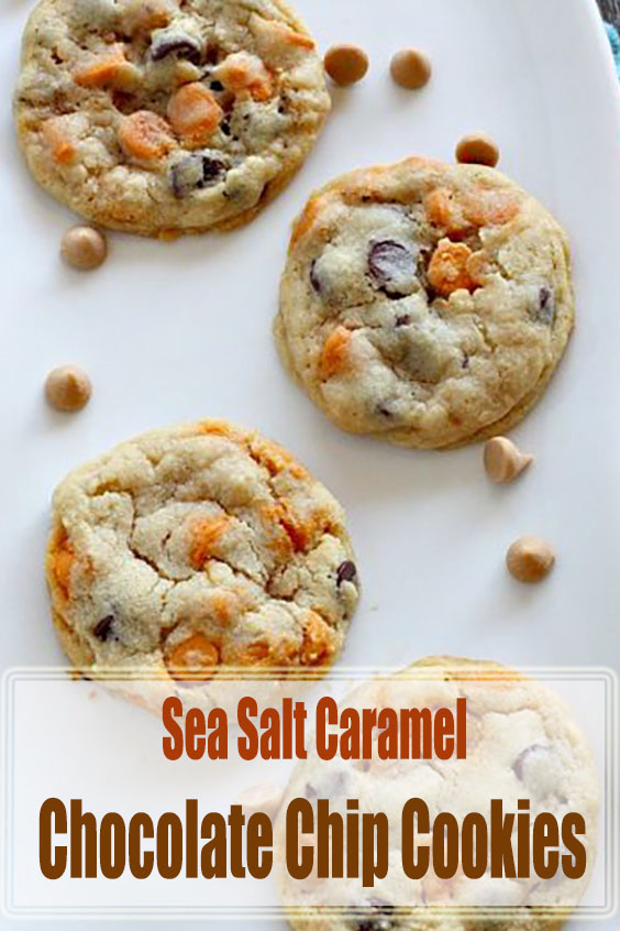 Sea Salt Caramel Chocolate Chip Cookies Recipe Family Recipes