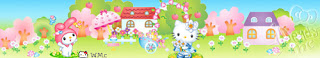 Barras separadoras horizontal Hello Kitty jpg