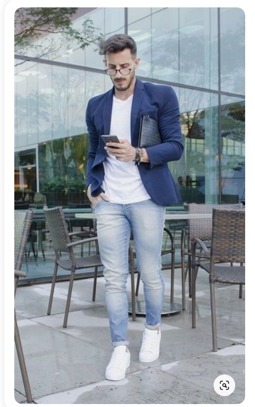 Кеды и Smart Casual костюм