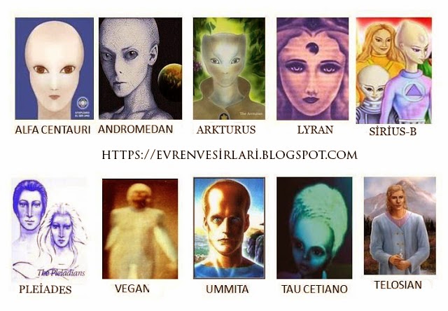 GALAKTİK İNSAN WEB TEAM: UZAYLI VARLIKLAR