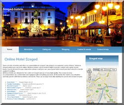 Hotels, Accomodation and Information About Szeged.