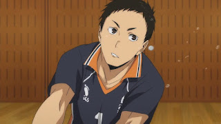 ハイキュー!! アニメ 2期15話 澤村大地 | HAIKYU!! Karasuno vs Johzenji