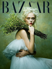 Coco Rocha for Harpers Bazaar editorial by Zhang Jingna, styling Phoung My, make up Tatyana Harkhoff