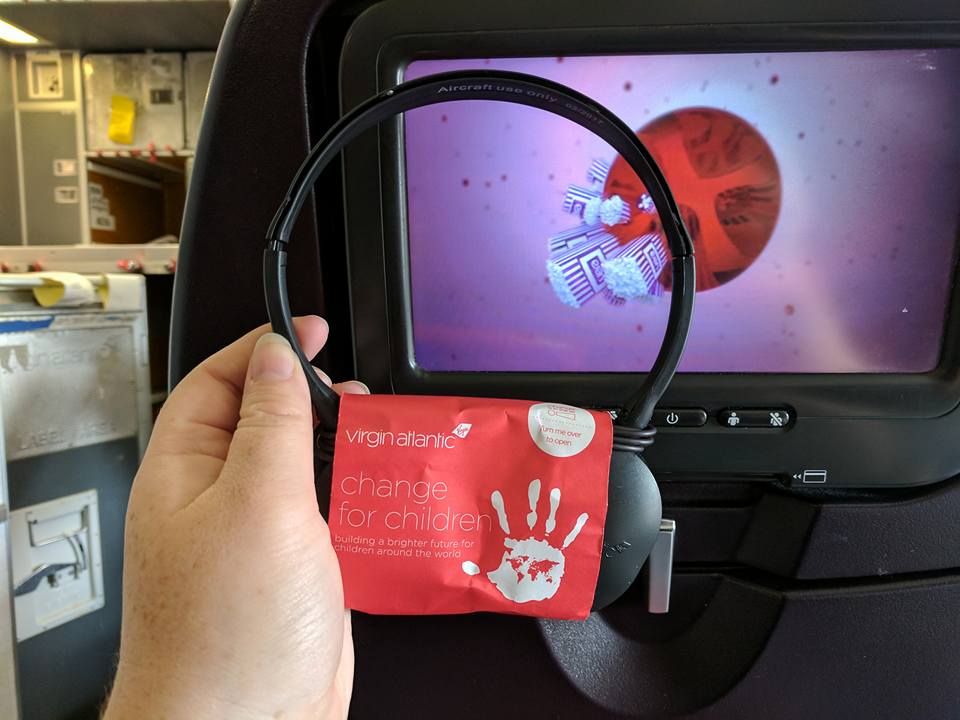 Virgin Atlantic Long Haul Flight Manchester to Orlando 2017 A