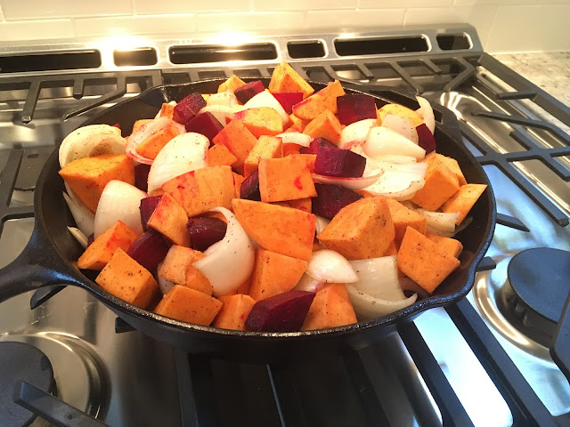 Perfect fall root veggie dish, "Beets & Sweets" | The Lowcountry Lady