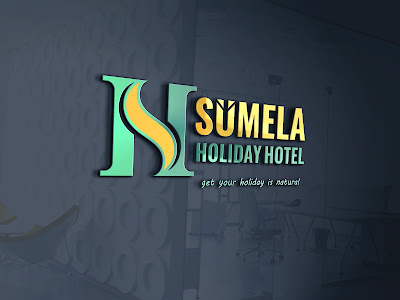 Otel, turizm, gezi logo tasarım çalışması