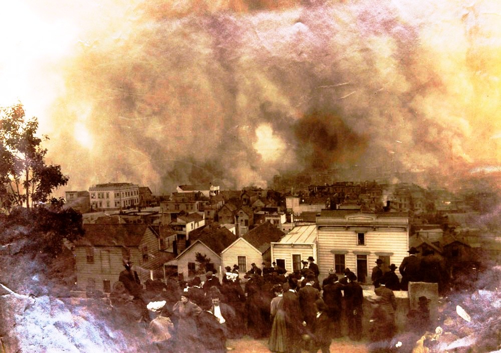 LA IMAGEN DEL SIGLO. 19001930. ARNOLD GENTHE. El terremoto de 1906