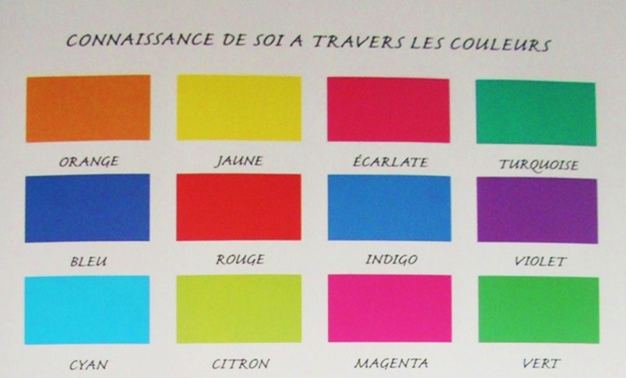 Au jardin du bienêtre Cet exercice des couleurs vous aidera à mieux vous connaitre